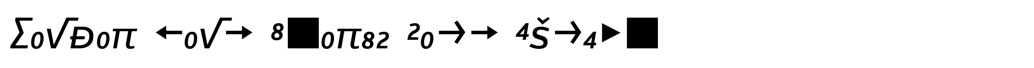 Manual Sans Italic Caps Expert image